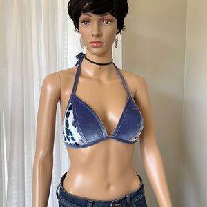 Victorias Secret PINK Velour Bikini Top SDD